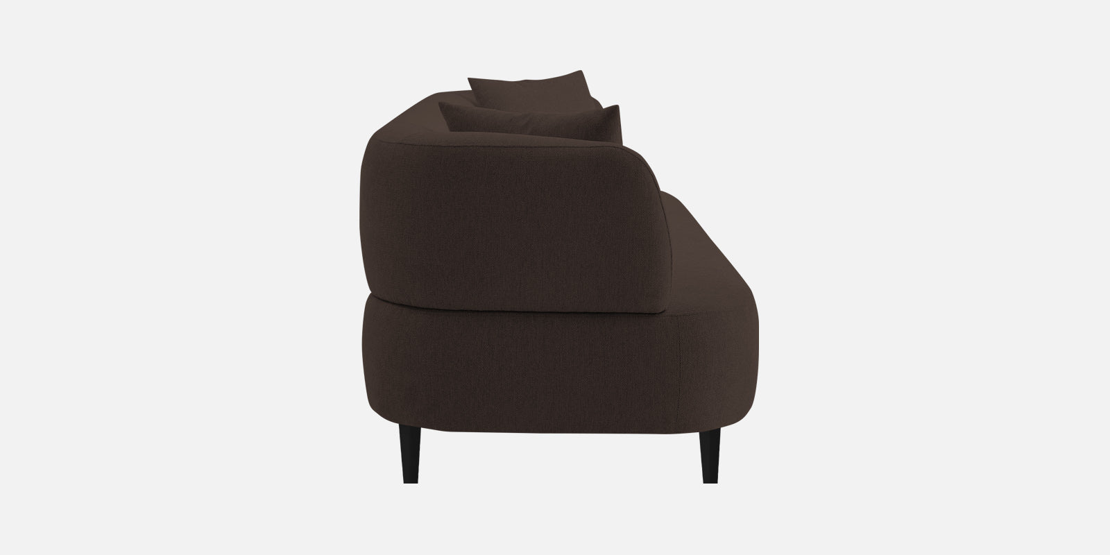 Carson Fabric 3 Seater Sofa in Coco Brown Colour
