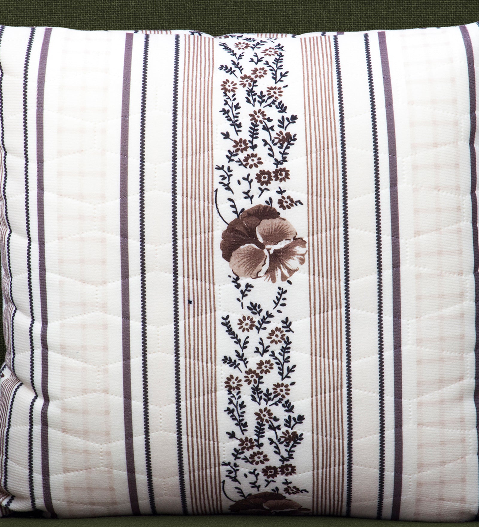 Kevin Fabric 1 Seater Sofa In Olive Green Colour - Febonic Living