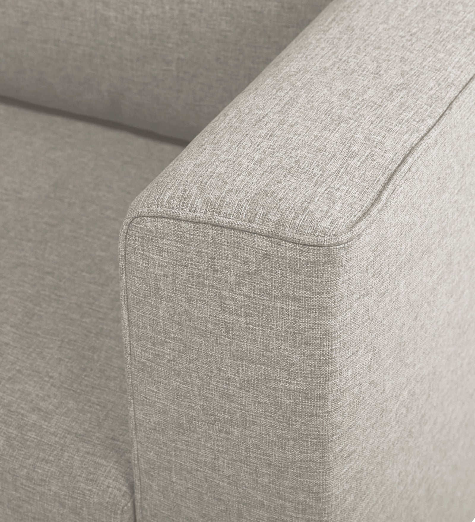 Kenia Fabric 1 Seater Foldable Sofa Cum Bed In Ash Grey Colour - Febonic Living