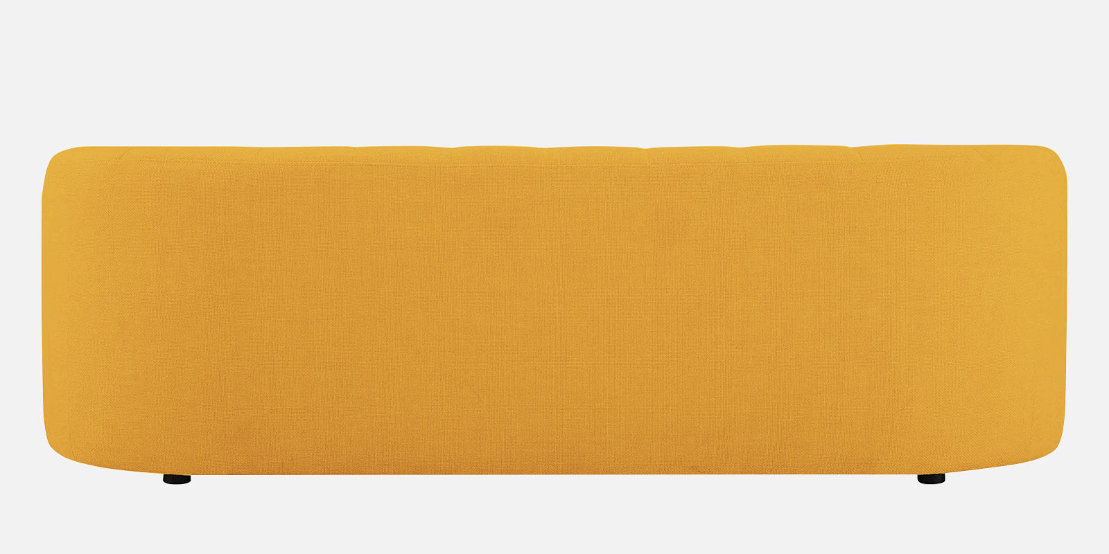 Mara Fabric 3 Seater Sofa In Bold Yellow Colour - Febonic Living