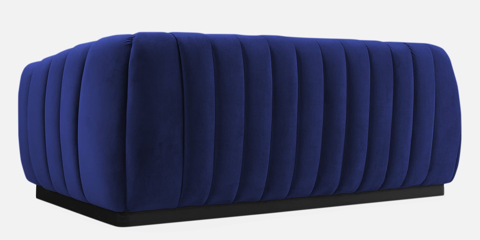 Ferry Velvet 3 Seater Sofa In Indigo Blue Colour - Febonic Living
