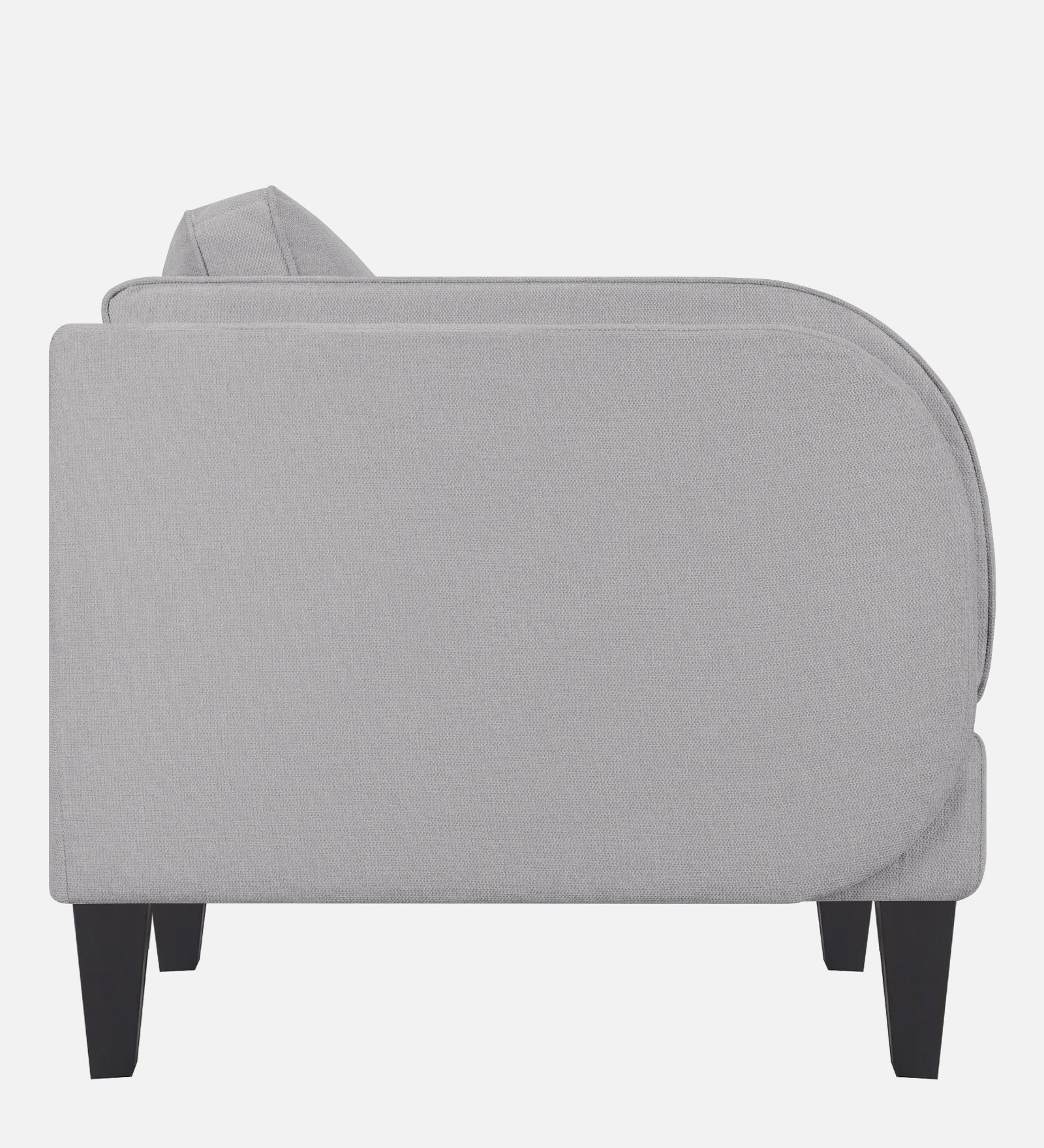 Siddy Fabric 1 Seater Sofa In Lit Grey Colour - Febonic Living