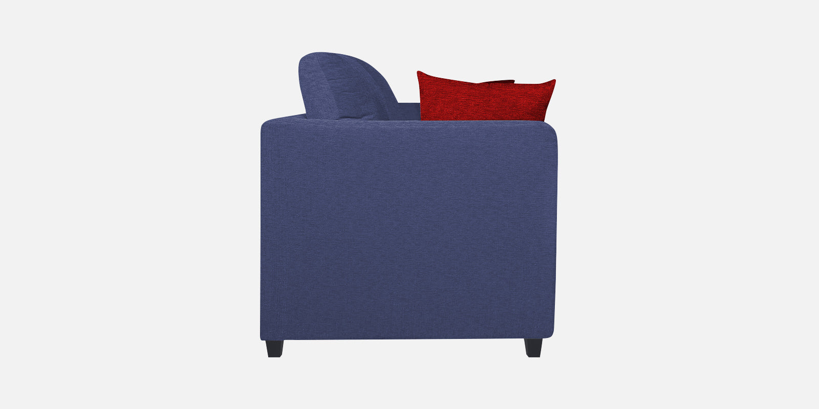 Nuska Fabric 2 Seater Sofa In Slate Blue Colour - Febonic Living