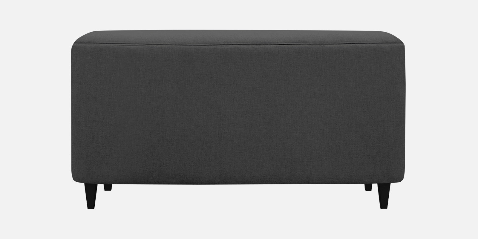 Niki Fabric 2 Seater Sofa In Charcoal Grey Colour