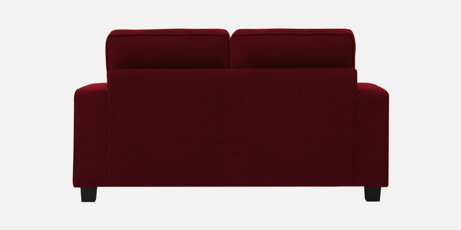 Ladybug Fabric 2 Seater Sofa In Ruby Red Colour - Febonic Living