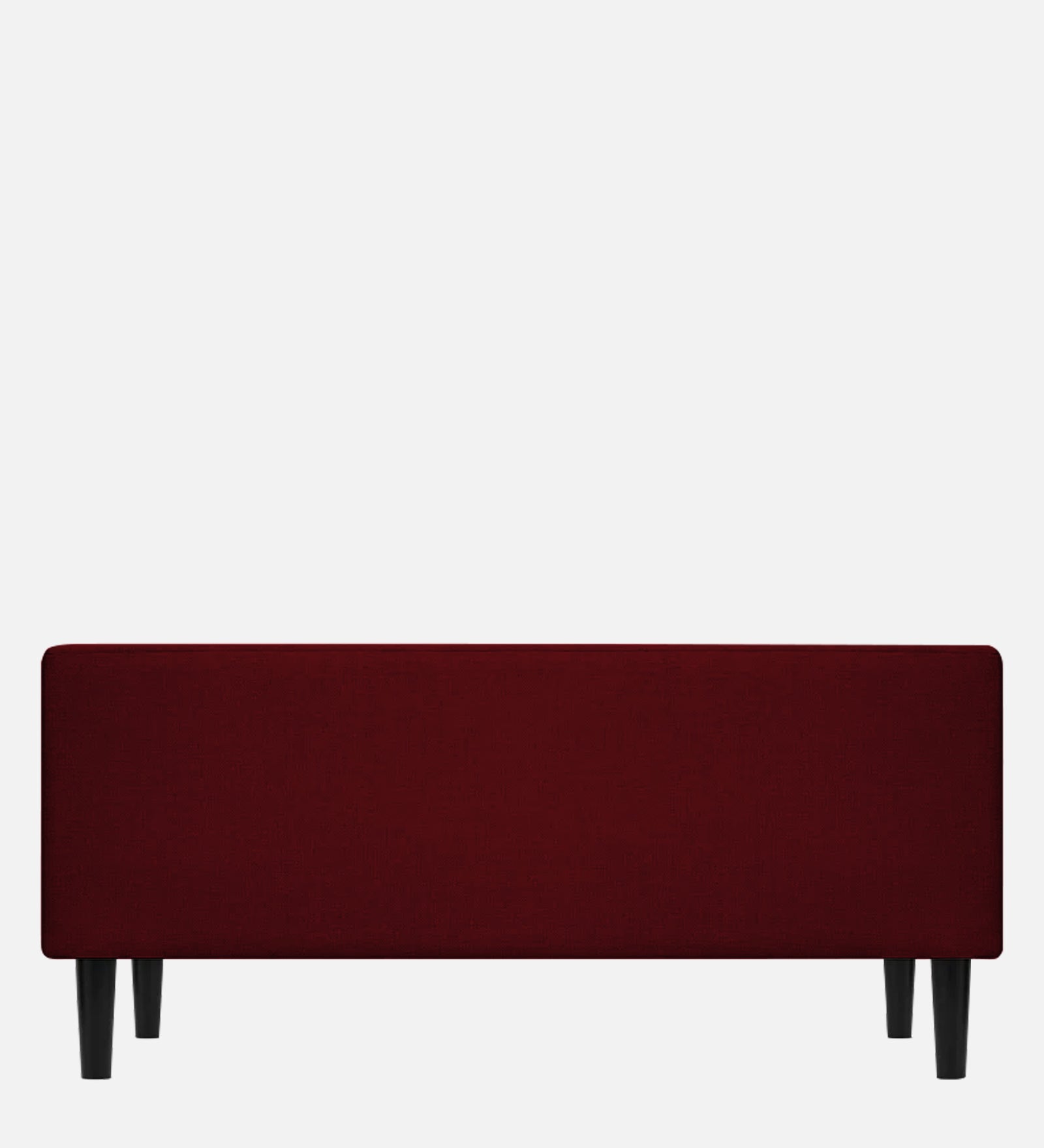 Maya Fabric Bench In Ruby Red Colour - Febonic Living