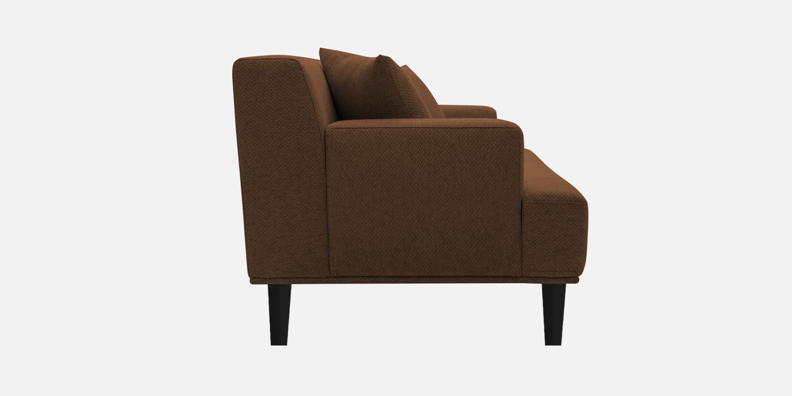 Cobby Fabric 3 Seater Sofa In Chestnut Brown Colour - Febonic Living