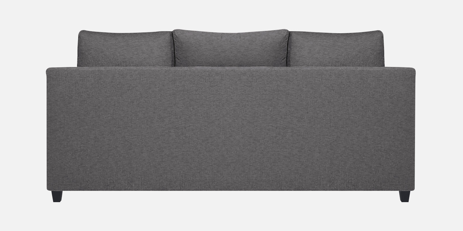 Nuska Fabric 3 Seater Sofa In Sudo Grey Colour - Febonic Living