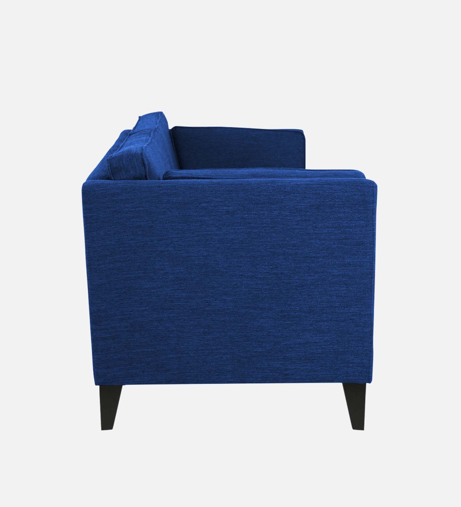 Nigar Fabric 1 Seater Sofa In Royal Blue Colour - Febonic Living