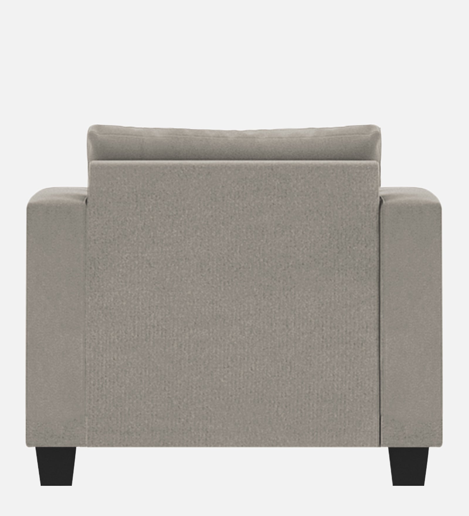 Nabi Fabric 1 Seater Sofa In Ash Grey Colour - Febonic Living