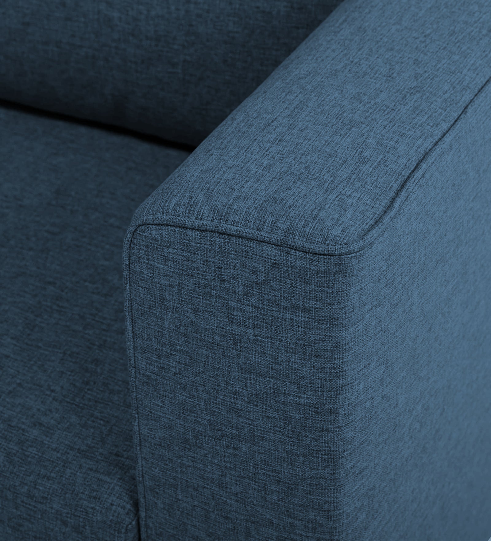 Kenia Fabric 1 Seater Foldable Sofa Cum Bed In Light Blue Colour - Febonic Living