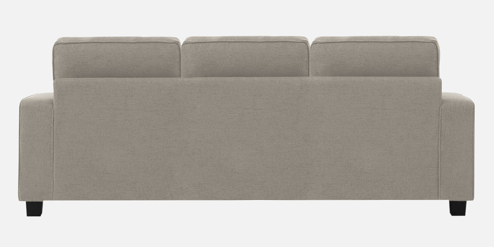 Ladybug Fabric 3 Seater Sofa In Ash Grey Colour - Febonic Living