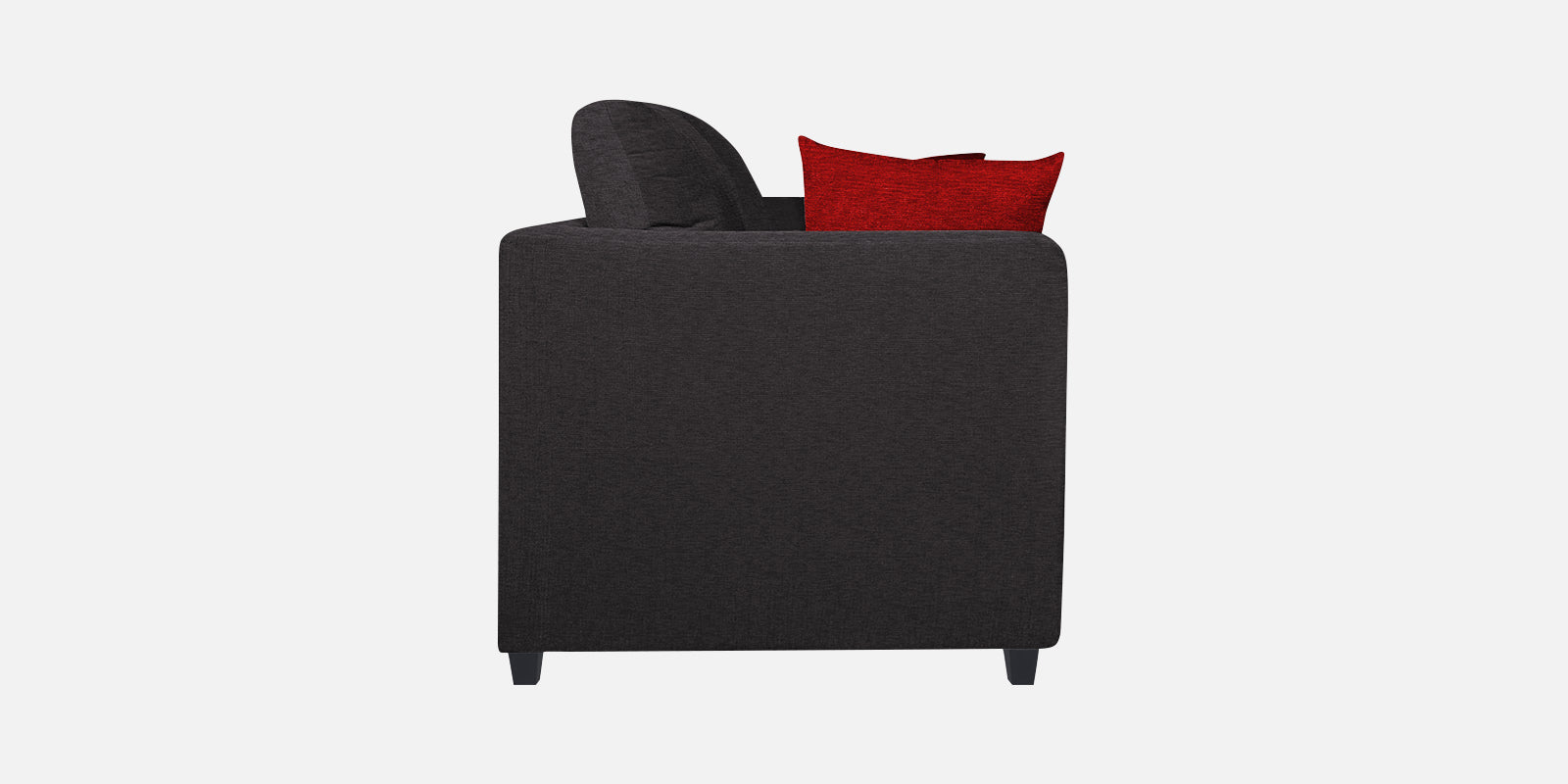 Nuska Fabric 2 Seater Sofa In Maba Grey Colour - Febonic Living