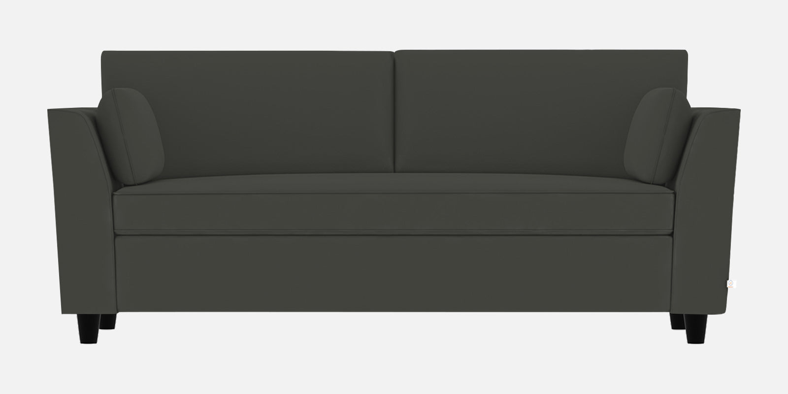 Bristo Velvet 3 Seater Sofa In Hory Grey Colour - Febonic Living