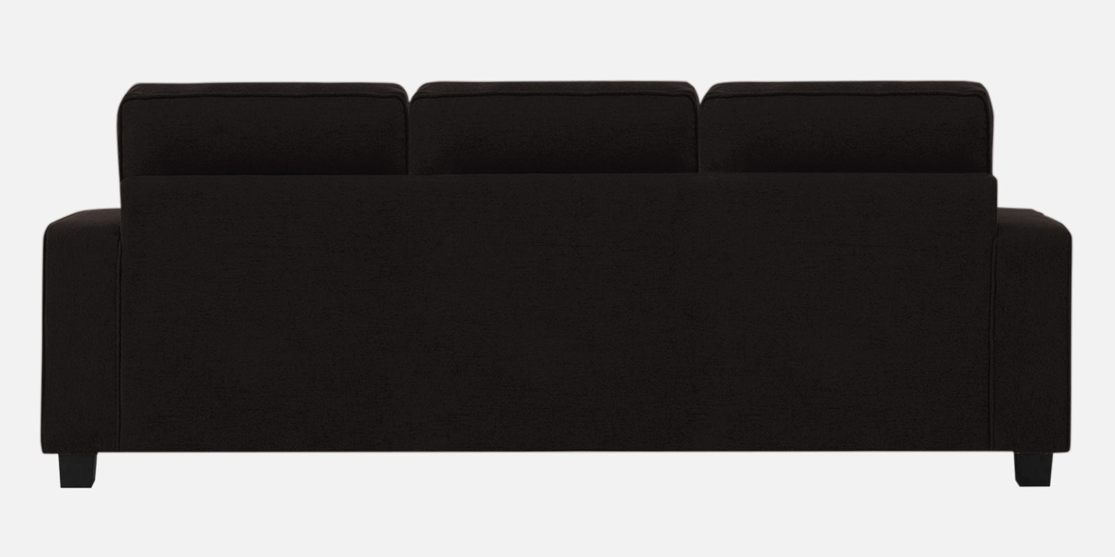 Ladybug Fabric 3 Seater Sofa In Cara Brown Colour - Febonic Living