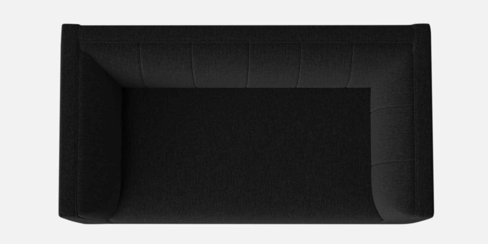 Chastin Fabric 2 Seater Sofa In Zed Black Colour - Febonic Living