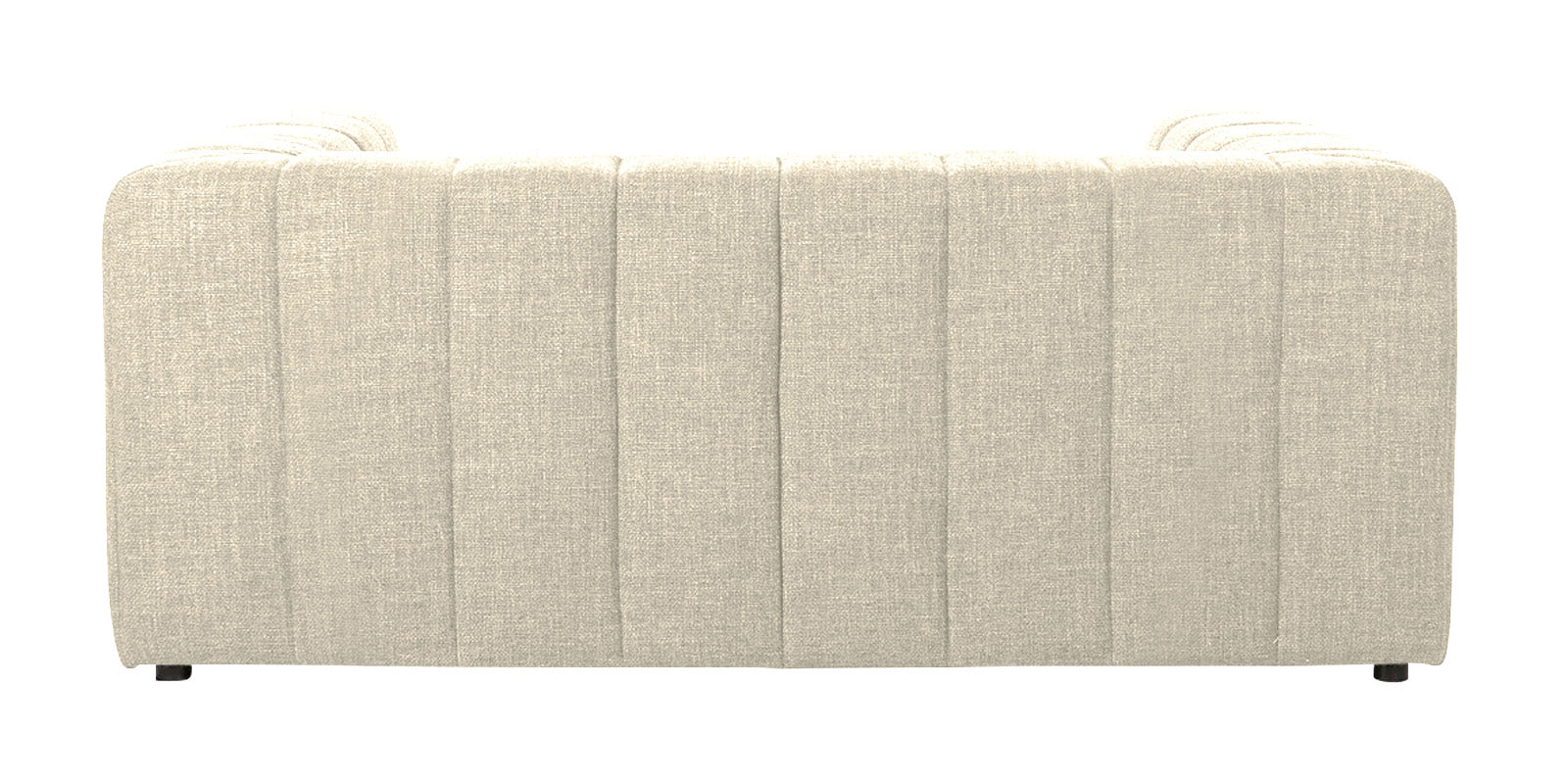 Lara Fabric 2 Seater Sofa In Ivory Cream Colour - Febonic Living