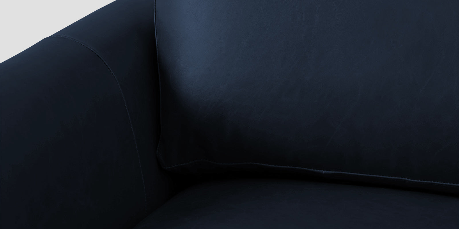 Sterio Leatherette 2 Seater Sofa In Berry Blue Colour - Febonic Living