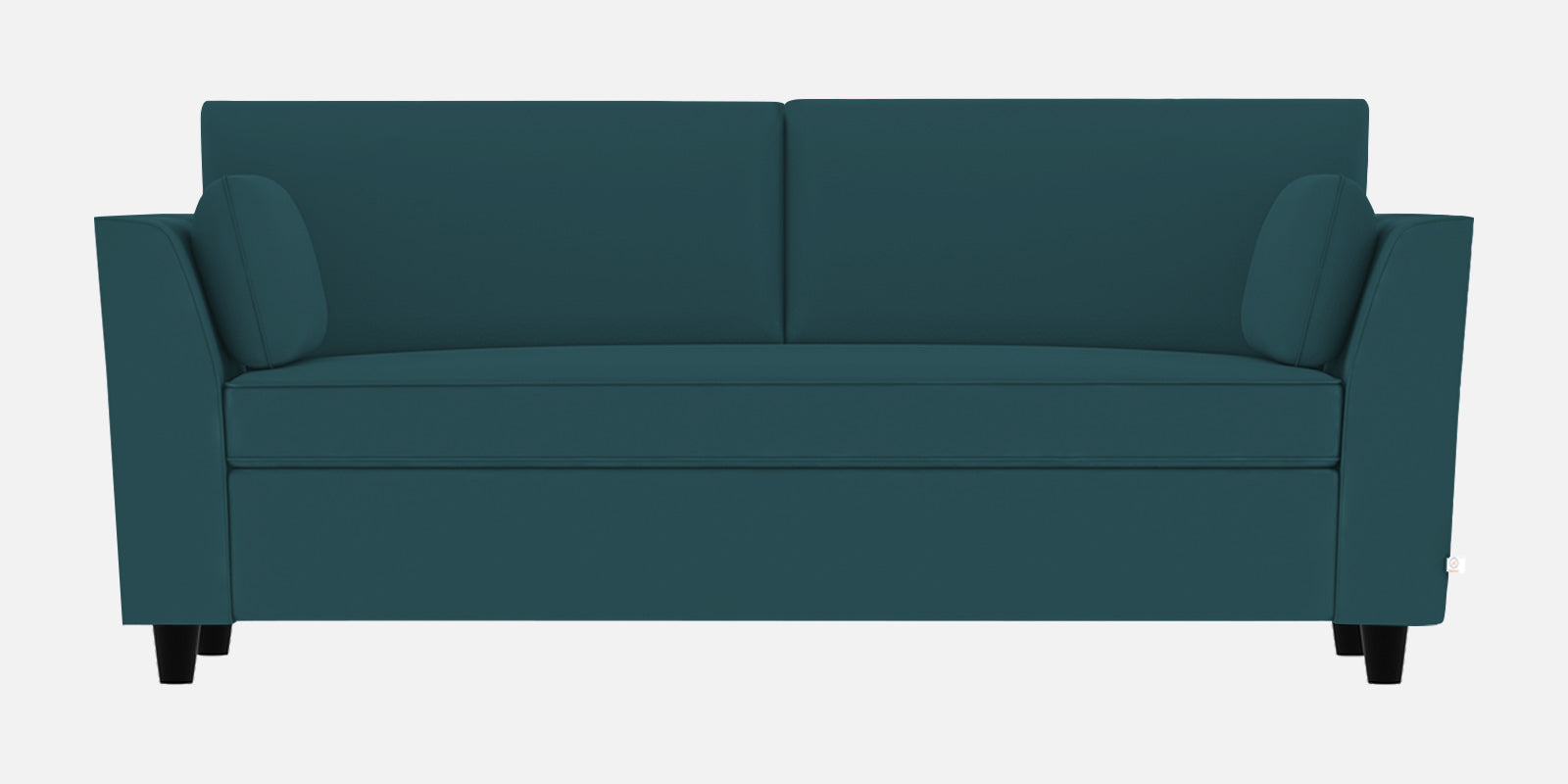 Bristo Velvet 3 Seater Sofa In Arabian Green Colour - Febonic Living
