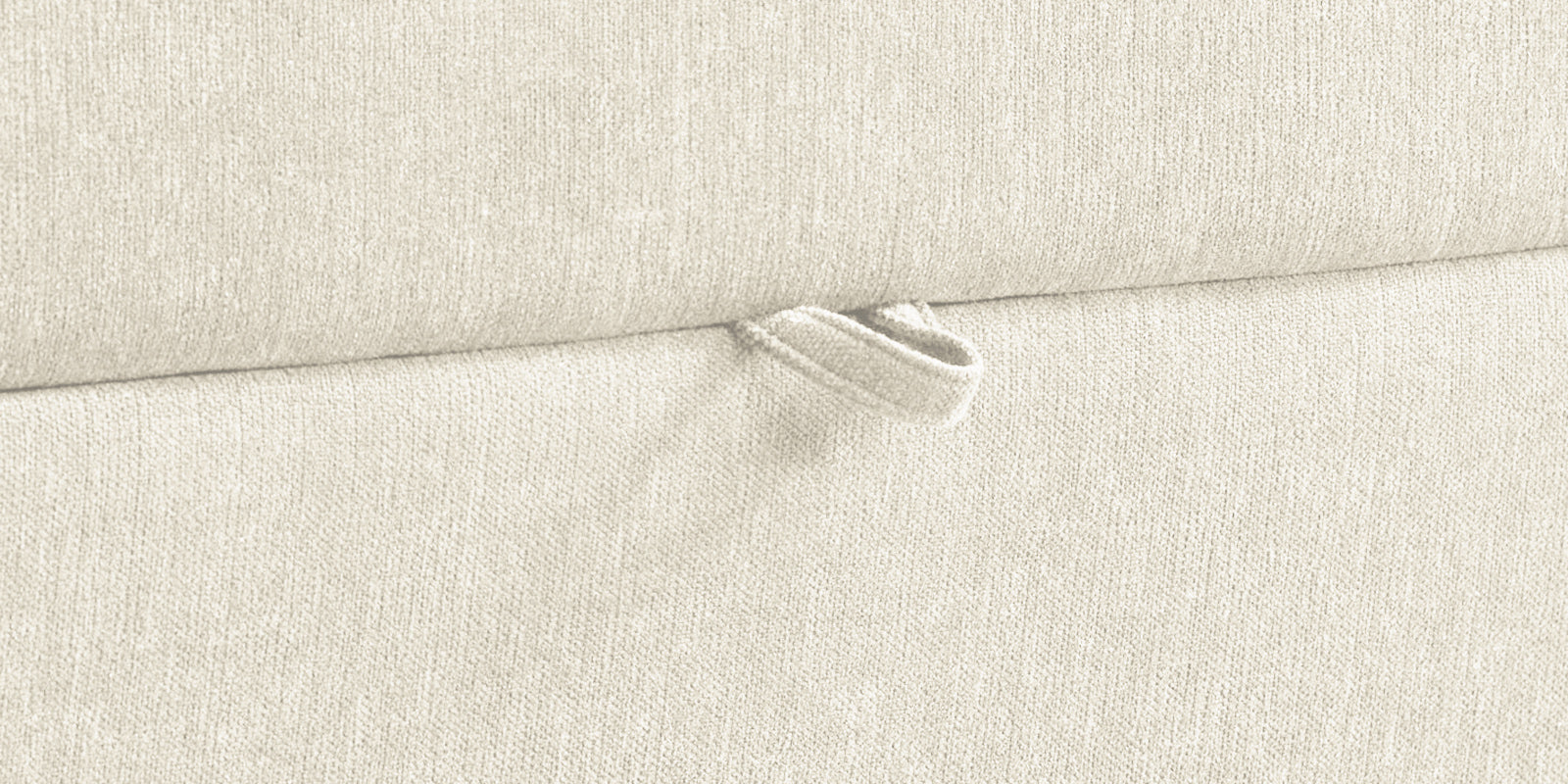 Kara Fabric 3 Seater Pull Out Sofa Cum Bed In Ivory Cream Colour - Febonic Living