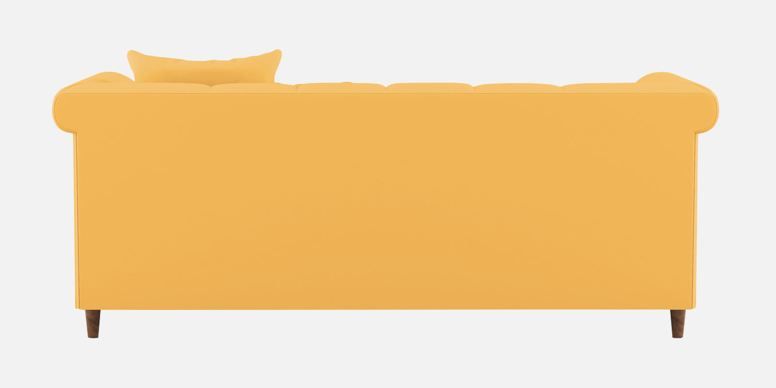 Rubi Velvet 3 Seater Sofa In Turmeric yellow Colour - Febonic Living