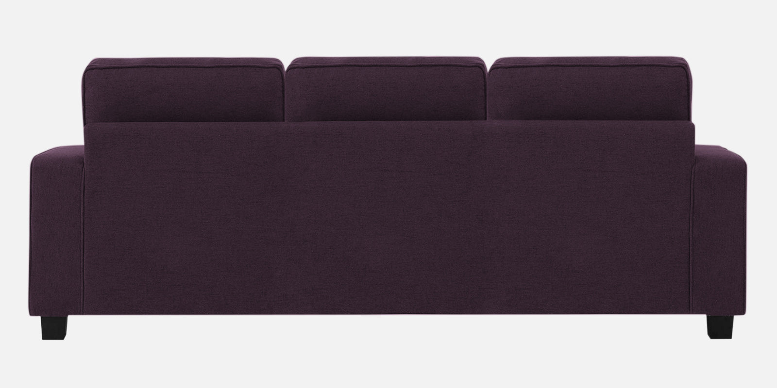 Ladybug Fabric 3 Seater Sofa In Greek Purple Colour - Febonic Living