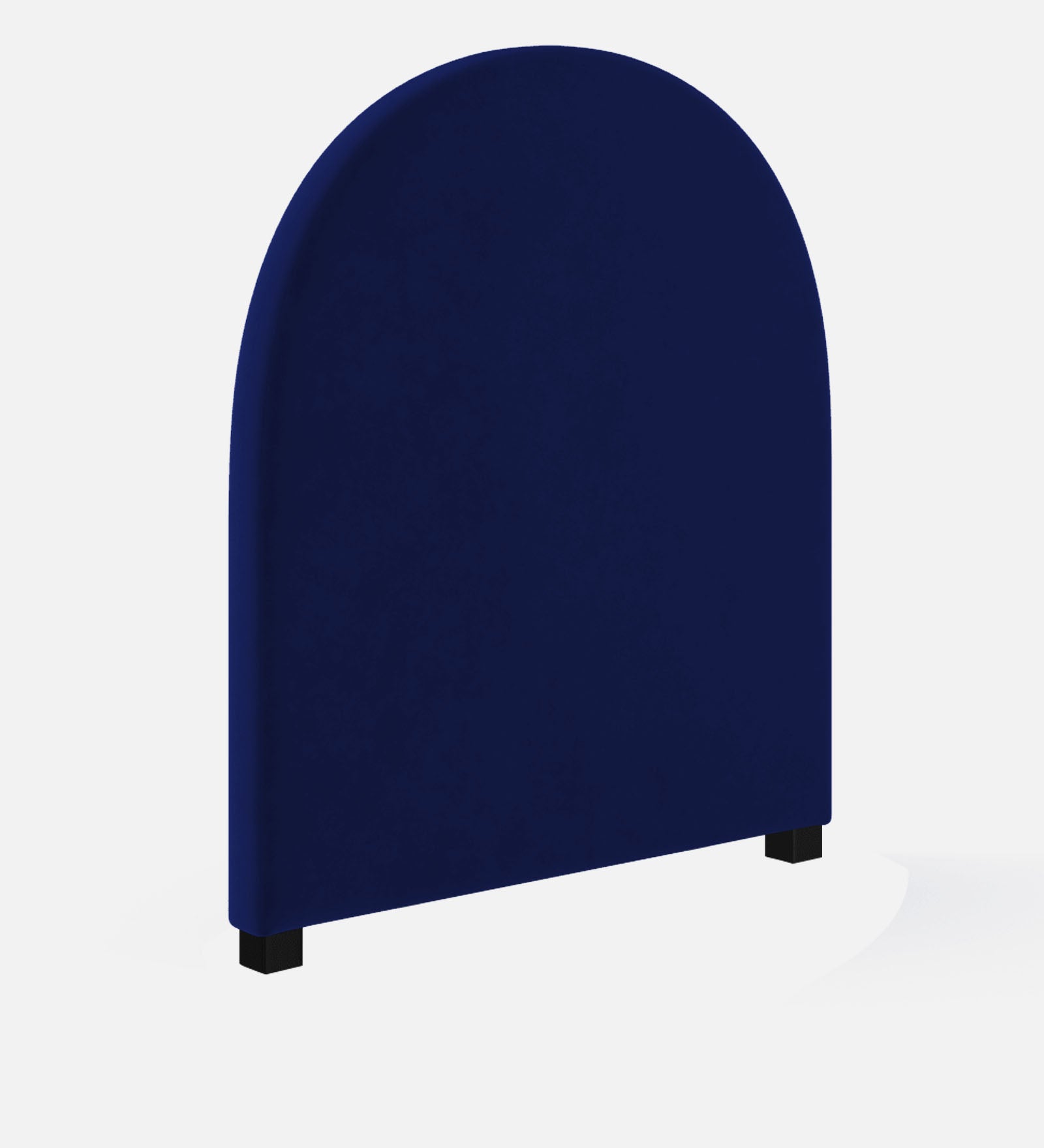 Maro Velvet Upholstered King Size Bed In Indigo Blue Colour - Febonic Living