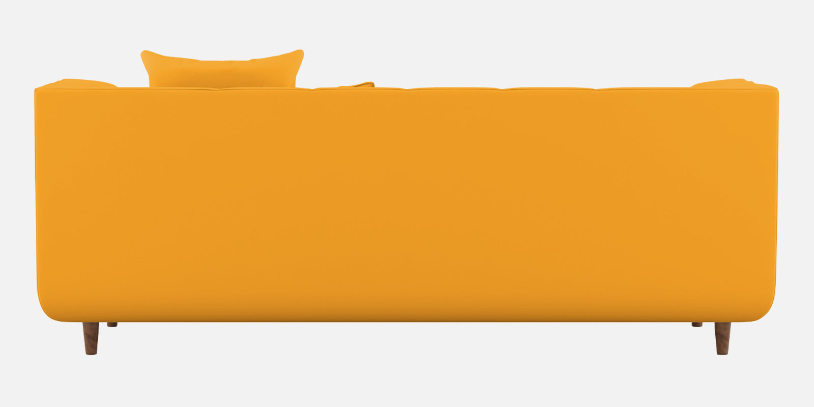 Sumo Velvet 3 Seater Sofa In Safforn Yellow Colour - Febonic Living