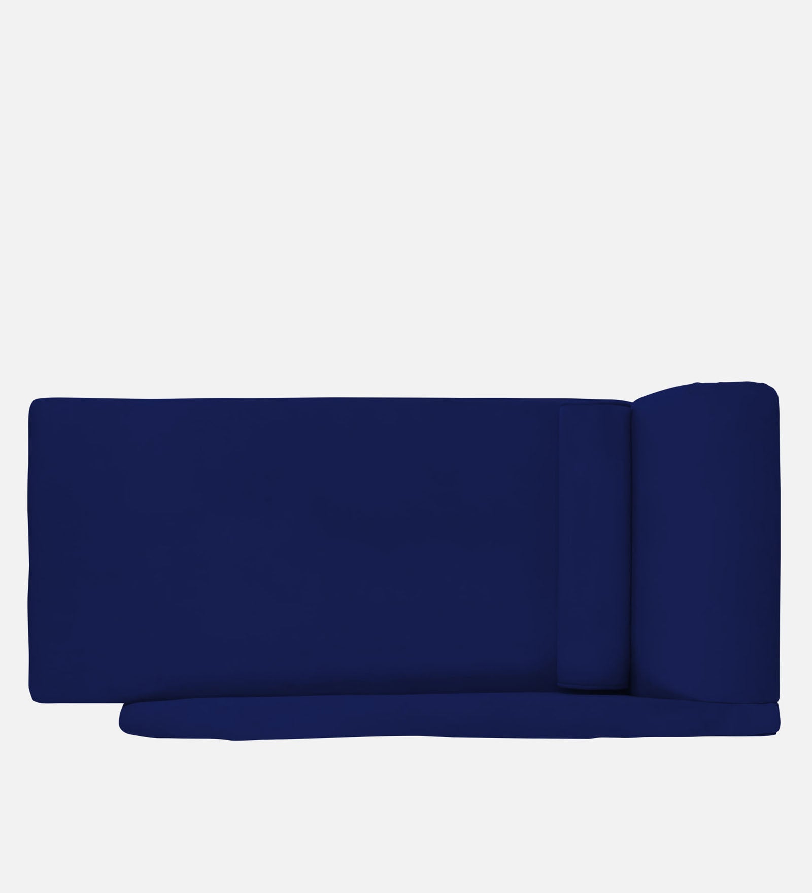 Rana Velvet LHS Chaise Lounger In Imperial Blue Colour - Febonic Living