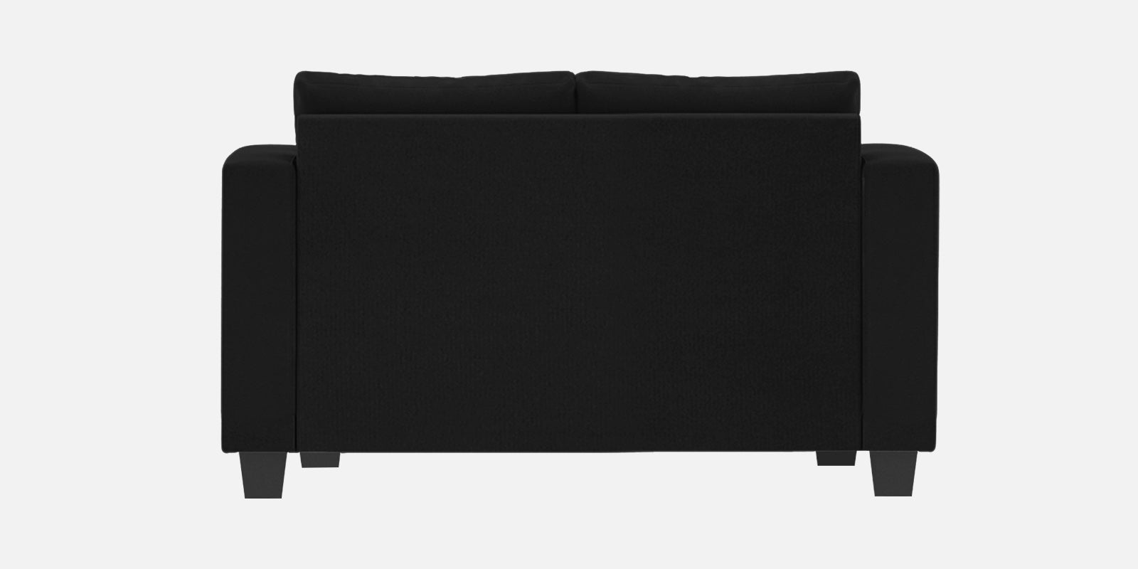 Nabi Fabric 2 Seater Sofa In Zed Black Colour