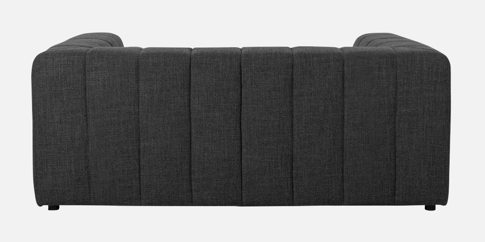 Lara Fabric 2 Seater Sofa In Charcoal Grey Colour - Febonic Living