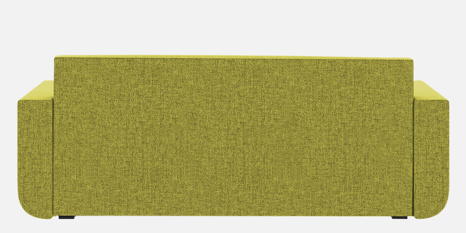 Ines Velvet 3 Seater Pull Out Sofa Cum Bed In Parrot Green Colour With Storage - Febonic Living