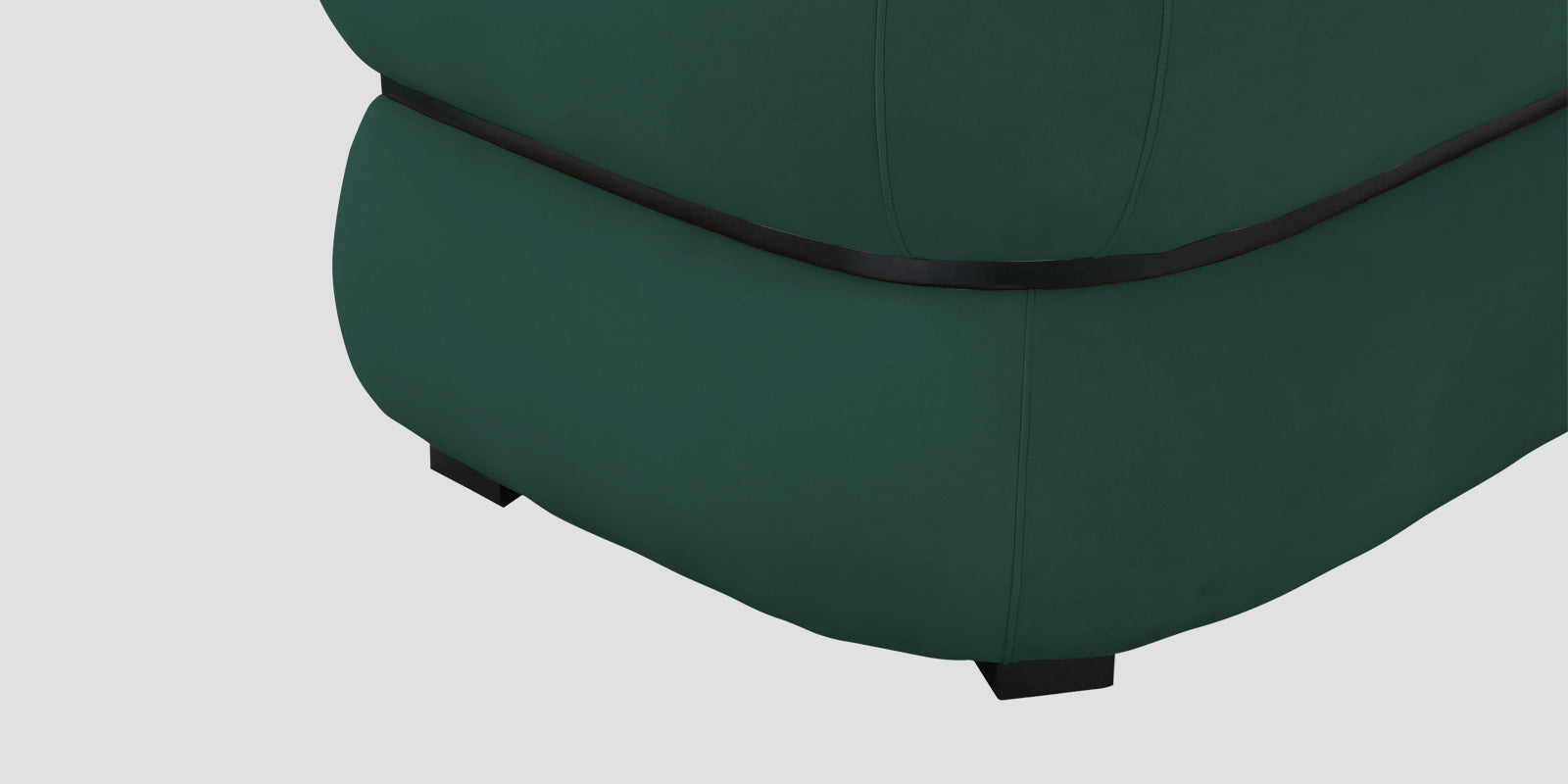 Kula Velvet 2 Seater Sofa In Amazon Green Colour - Febonic Living