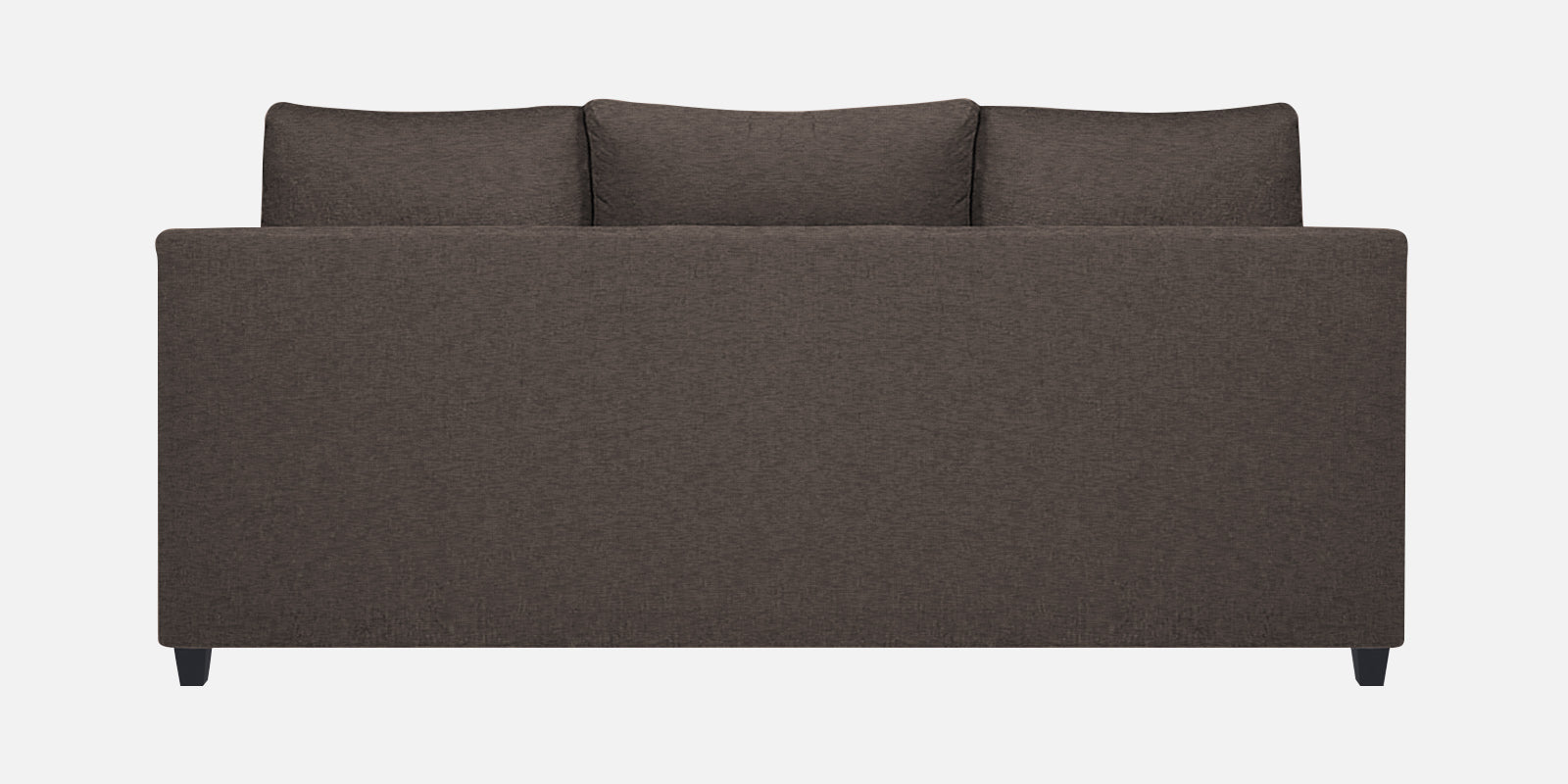 Nuska Fabric 3 Seater Sofa In Caspa Brown Colour - Febonic Living