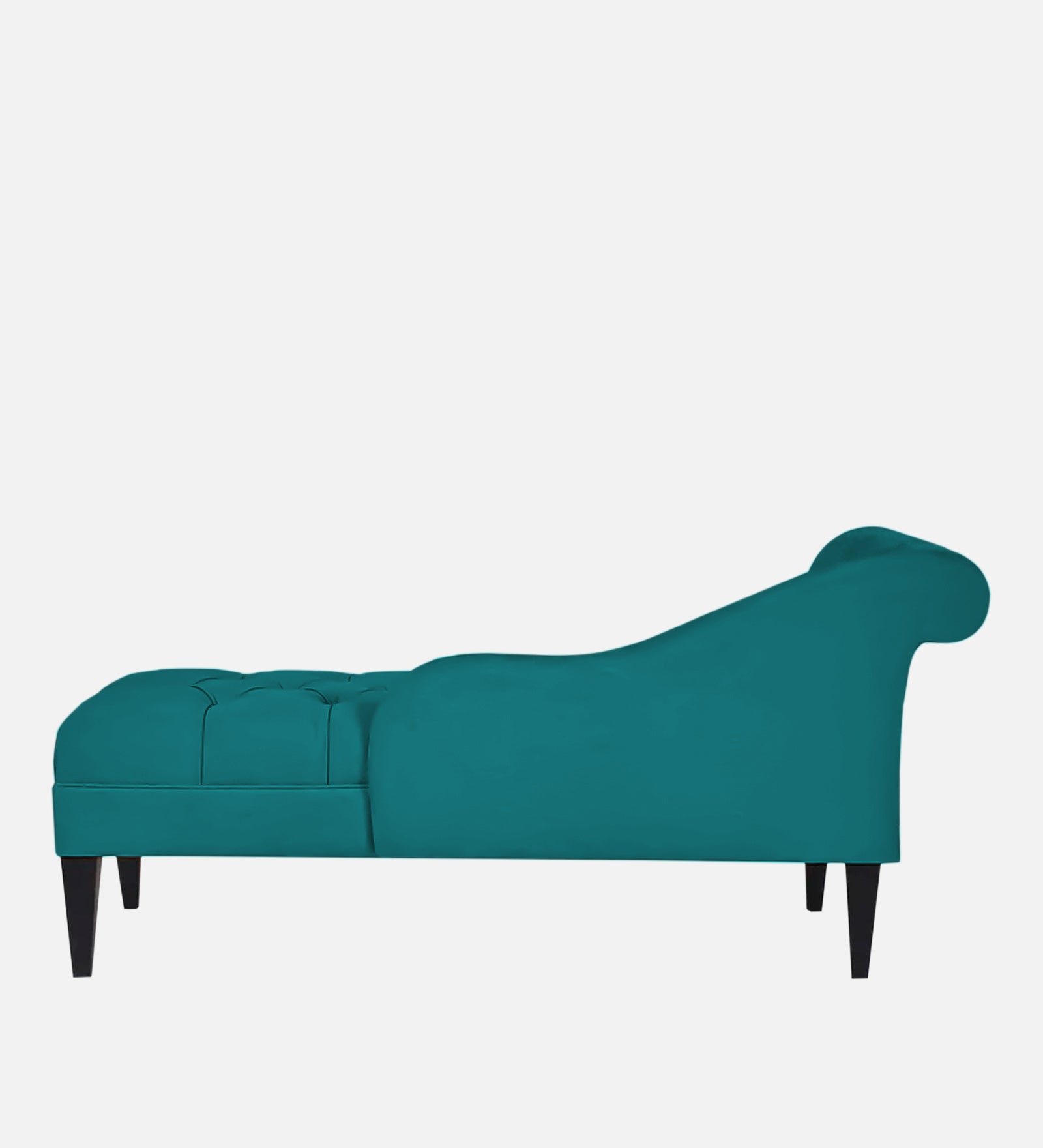 Adria Fabric RHS Chaise Lounger In Sea Green Colour - Febonic Living