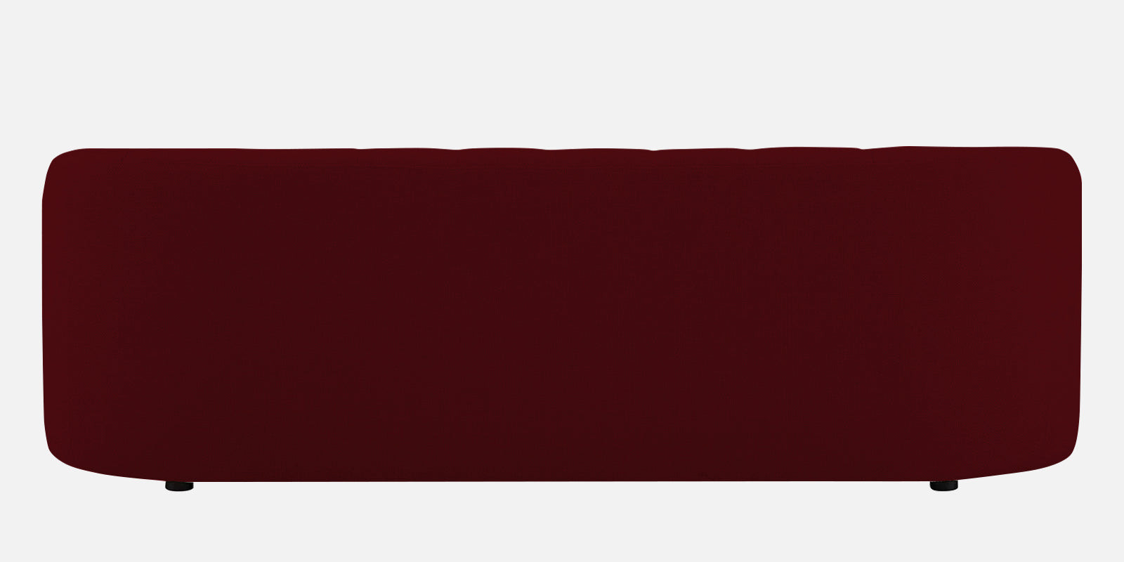 Mara Fabric 3 Seater Sofa In Ruby Red Colour