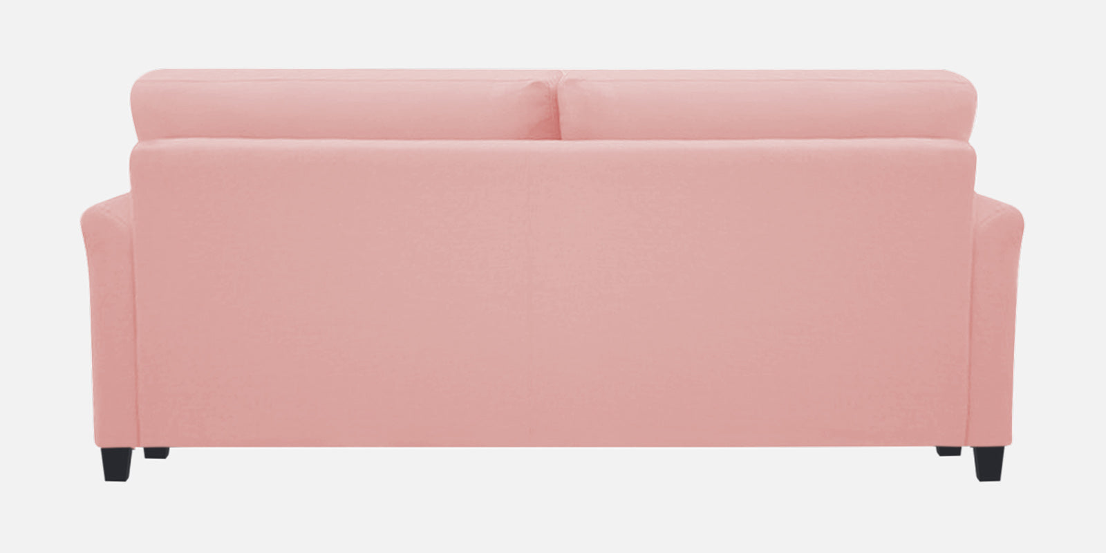 Daroo Velvet 3 Seater Sofa In Millennial Pink Colour - Febonic Living