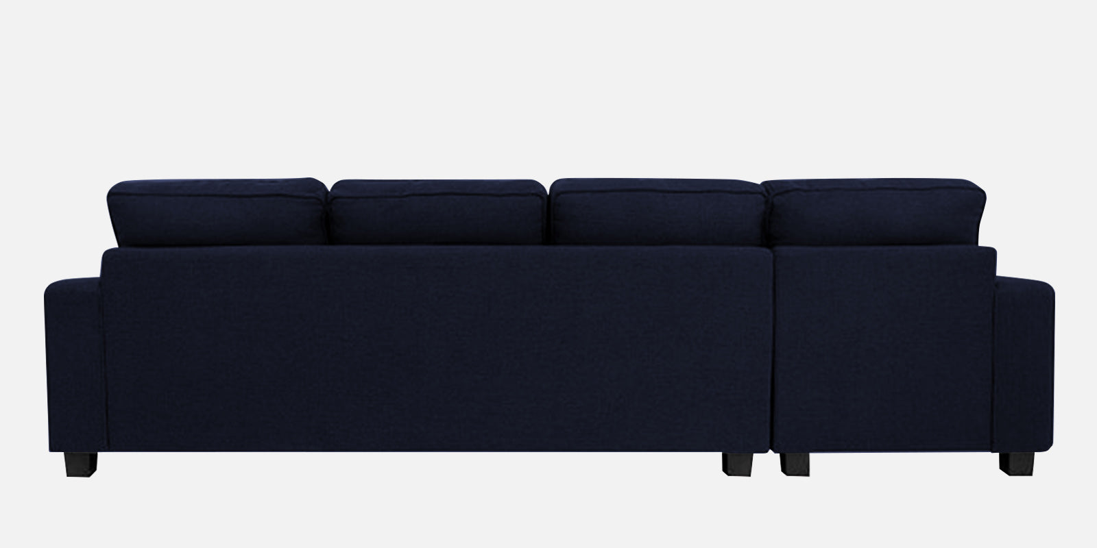 Ladybug Fabric LHS Sectional Sofa (3+Lounger) In Royal Blue Colour - Febonic Living