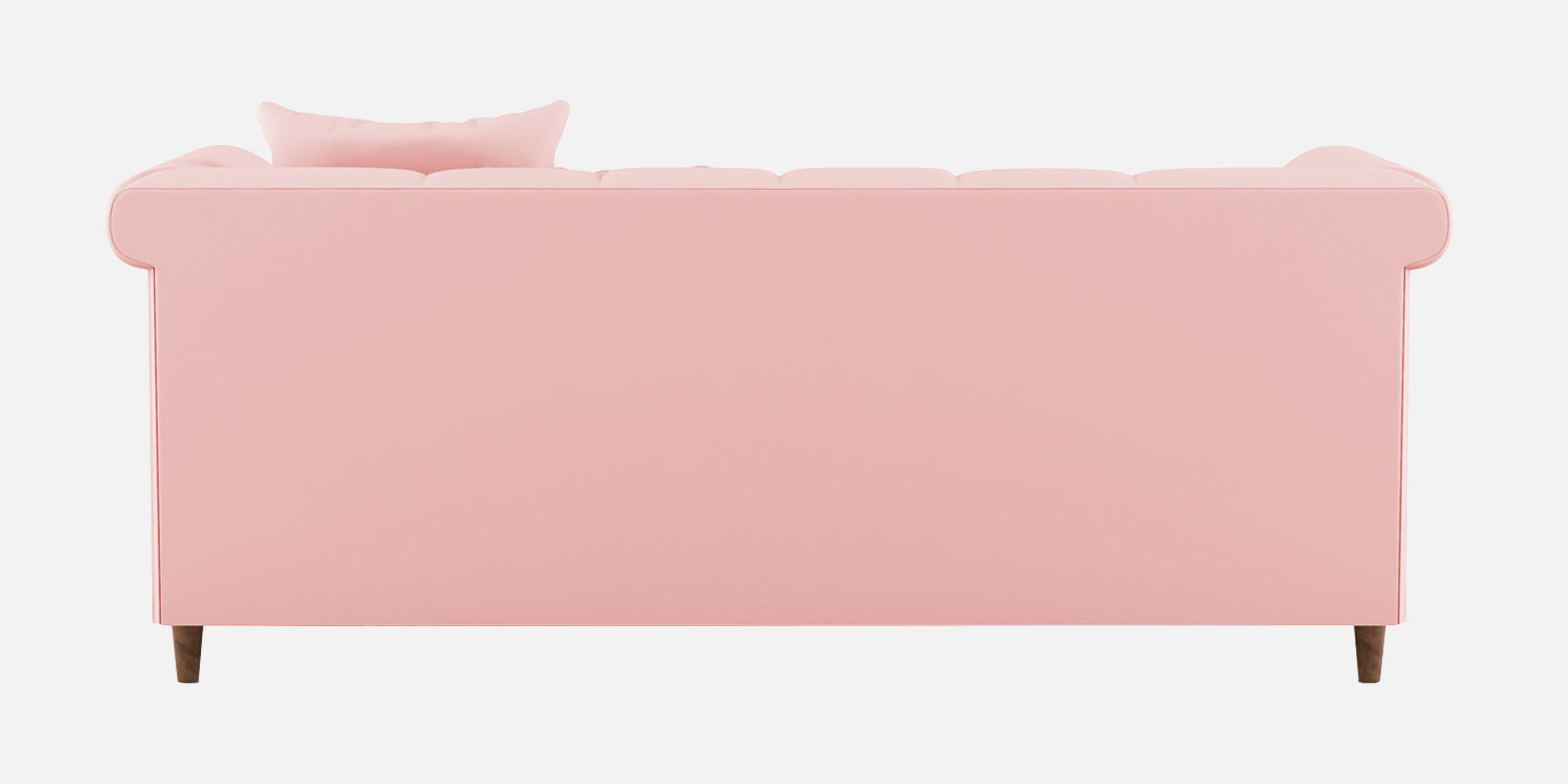 Rubi Velvet 3 Seater Sofa In Millennial Pink Colour - Febonic Living