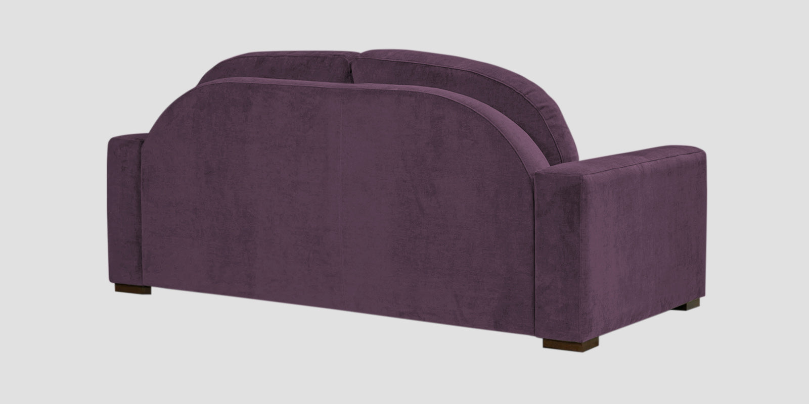 Dara Fabric 2 Seater Sofa In Greek Purple Colour - Febonic Living