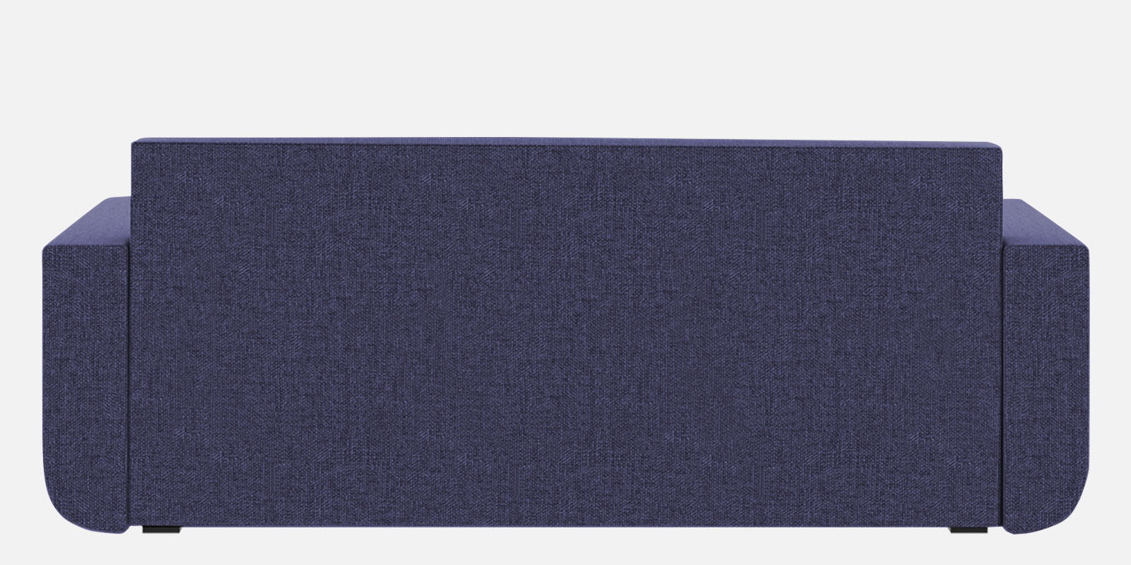 Grace Fabric 3 Seater Pull Out Sofa Cum Bed In Slate Blue Colour With Storage - Febonic Living