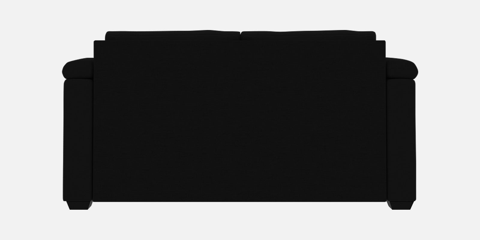 Andres Fabric 2 Seater Sofa in Heather Black Colour