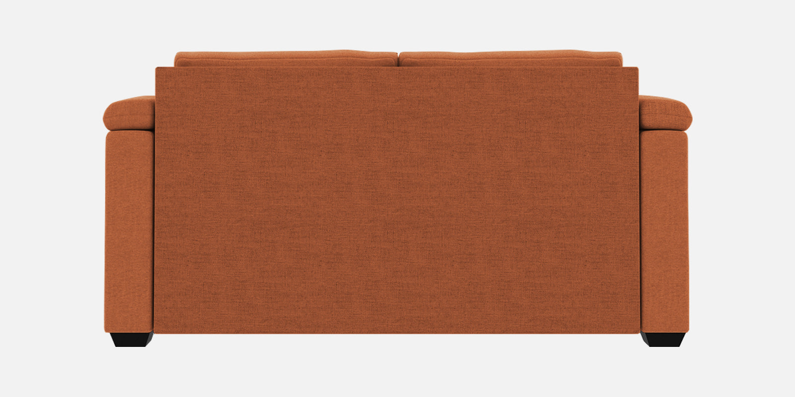Andres Fabric 2 Seater Sofa In Safforn Orange Colour - Febonic Living