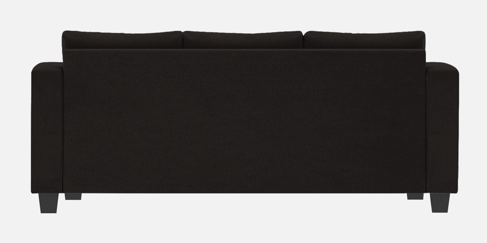 Nabi Fabric 3 Seater Sofa In Cara Brown Colour - Febonic Living