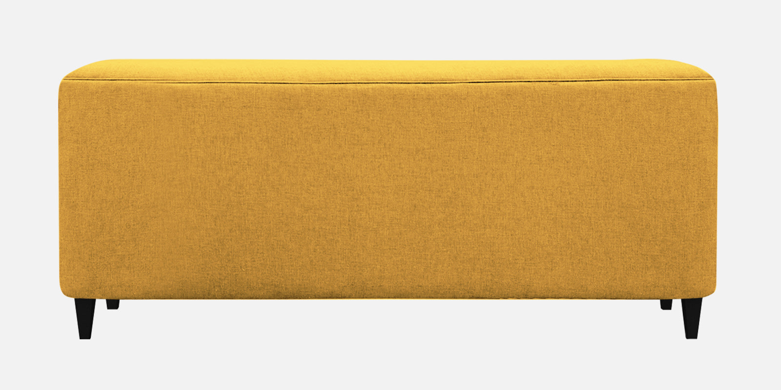 Niki Fabric 3 Seater Sofa In Bold Yellow Colour - Febonic Living