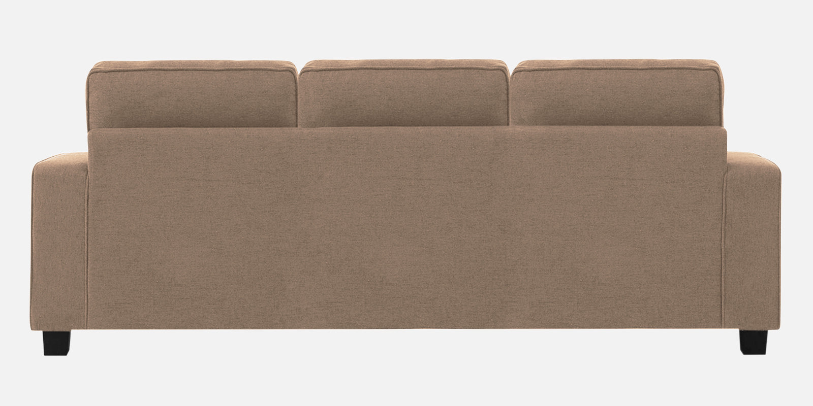 Ladybug Fabric 3 Seater Sofa In Cookie Beige Colour - Febonic Living