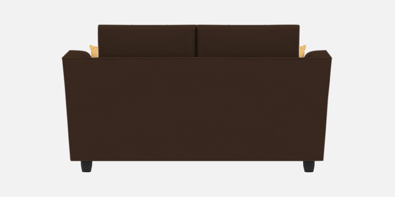 Nestin Velvet 2 Seater Sofa In Cholocate Brown Colour - Febonic Living