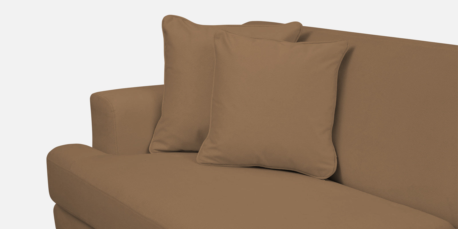 Woody Fabric 2 Seater Sofa In Dusty peach Colour - Febonic Living