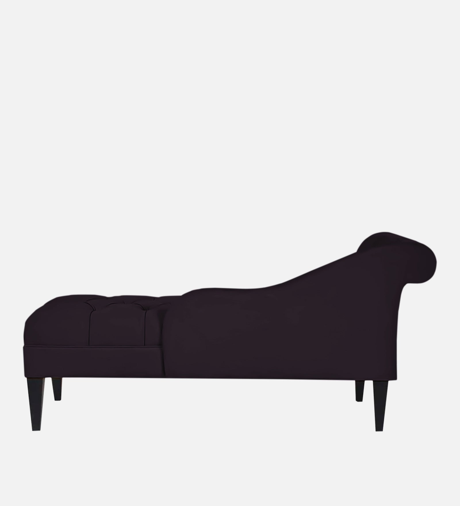 Adria Fabric RHS Chaise Lounger In Cara Brown Colour - Febonic Living