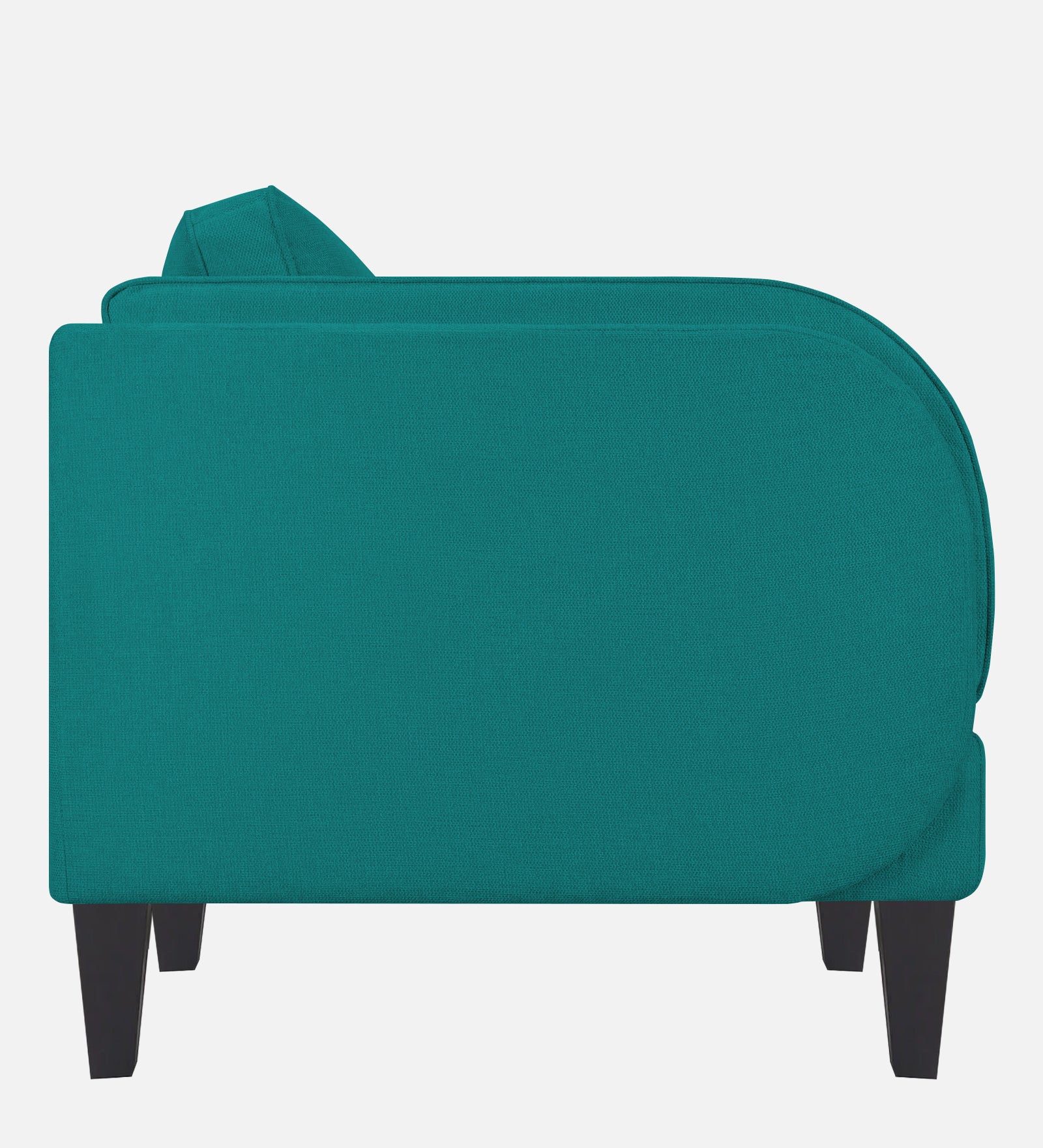 Siddy Fabric 1 Seater Sofa in Sea green Colour